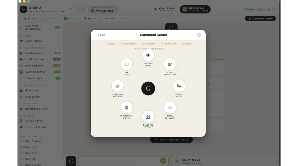 Guss AI Business Suite