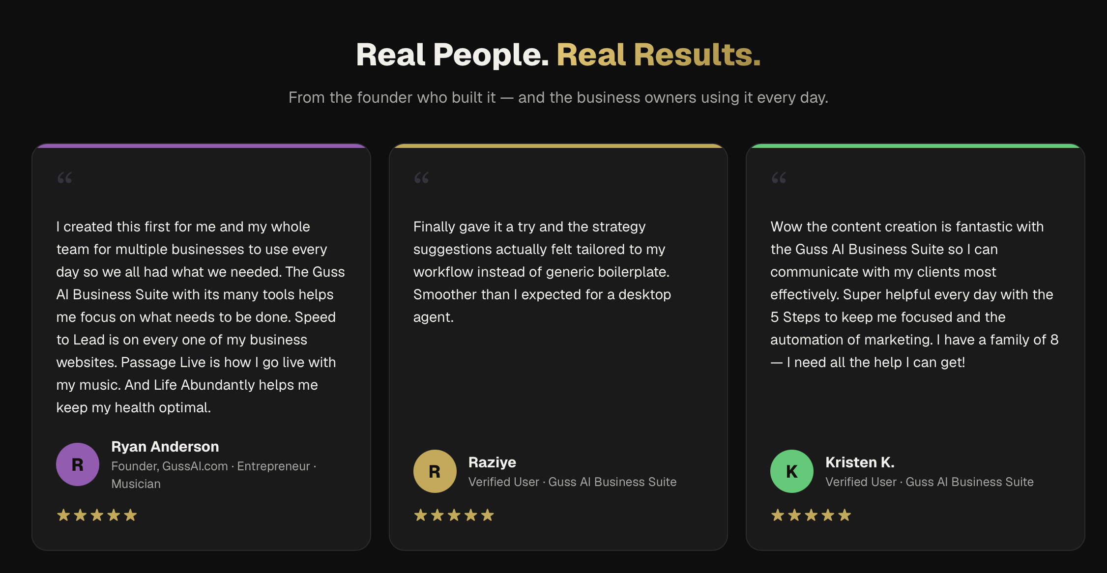 Guss AI Business Suite Reviews