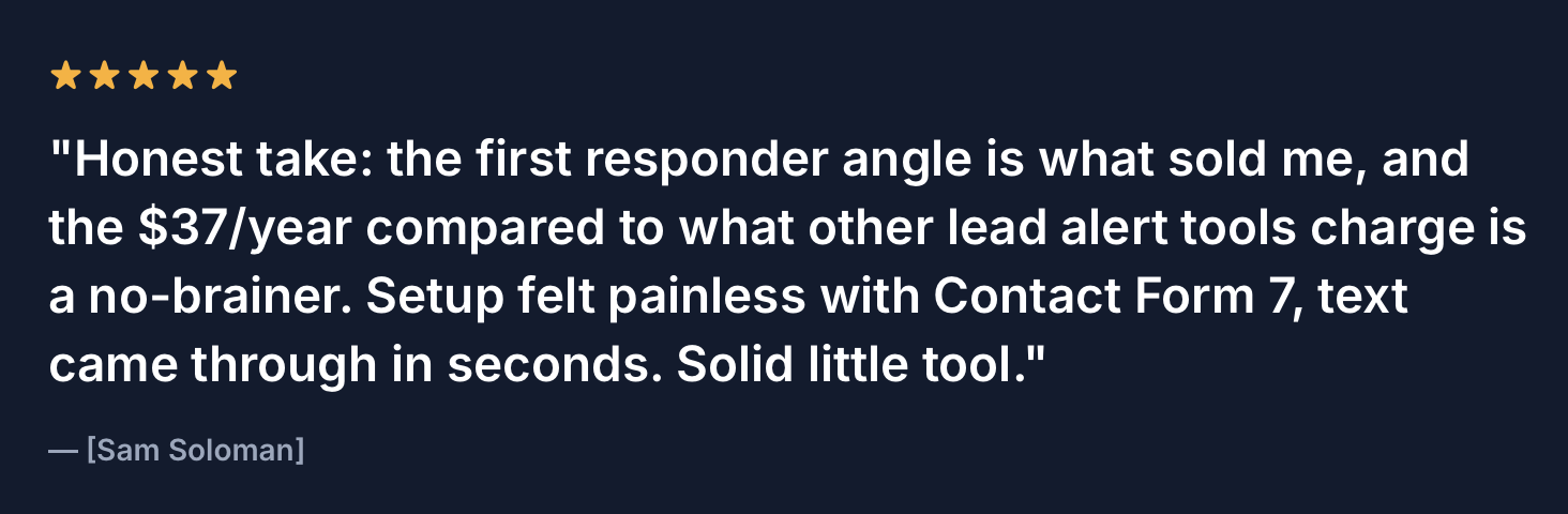Speed to Lead Review